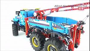 乐高积木科技机械系列42070 全地形6X6越野卡车展示