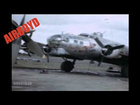 Bit O' Lace - 709th Bomb Squadron B-17 Film
