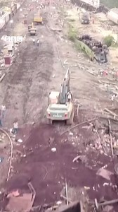 The wreckage is being cleared at the site of India's worst train crash in over two decades, which killed hundreds of people. https://bbc.in/42mL5mK | BBC News