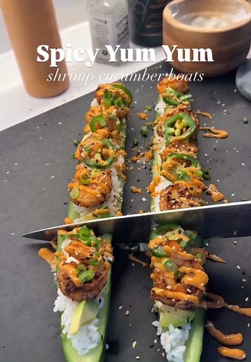 Easy Spicy Yum Yum Shrimp Boats Recipe