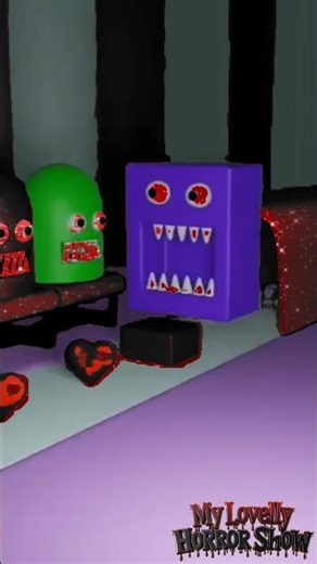 Angry Cube Monster Transformation Loop Animation 🥰😍😘