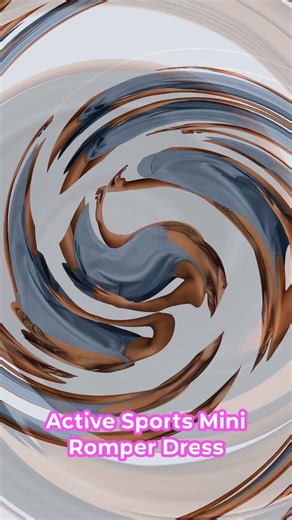 ANRABESS Women Athletic Dress Summer Tennis Workout Active Sports Mini Romper Dress