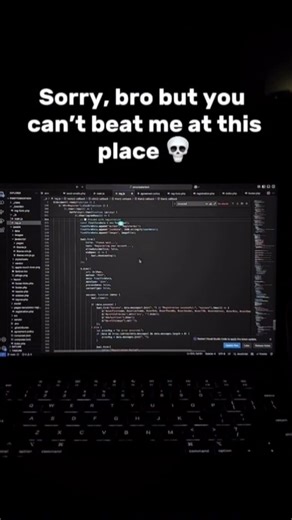 you can't beat me here #codewithhunter #pythonprogramming #viral #coding #ml #ai #huntersquad