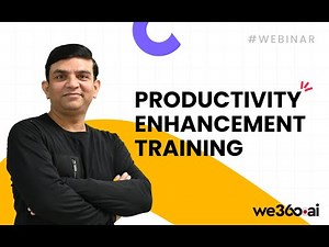 Productivity Enhancement Training | Employee Monitoring Software | We360.ai