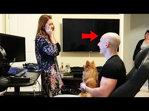SHAVING MY HEAD BALD PRANK ON GIRLFRIEND!!