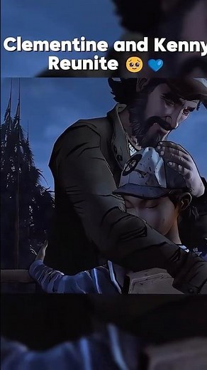 CLEMENTINE AND KENNY REUNITE 🩵🥹 The Walking Dead