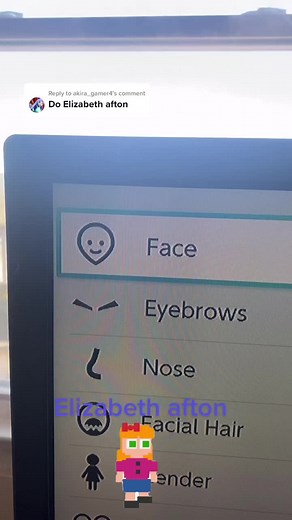 Creating Elizabeth Afton Mii Character Tutorial