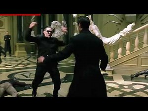 Neo vs Merovingian The Matrix Reloaded [IMAX] Part 2