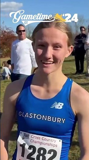 Glastonbury’s Brooke Strauss wins girls Class LL cross country title