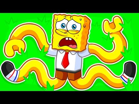 SpongeBob Has NO BONES in Roblox!