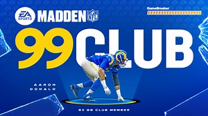Aaron Donald in Madden 99 Club