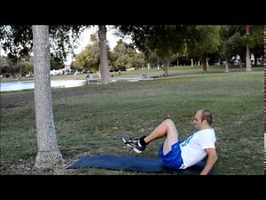 Band Resisted Knees to Chest