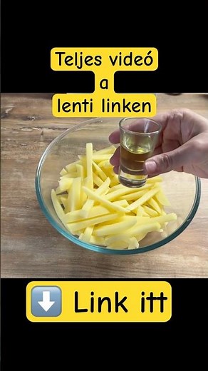 🍟Sült krumpli Air Fryerben!? 👆🏻 #food