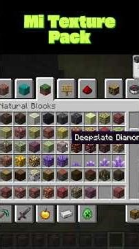 He creado un texture pack. #minecraft #minecrafttexturepacks #shorts