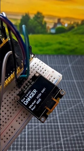 How to Make Air Quality sensor with Arduino #shorts #trending #arduinoproject #automobile#diy #viral