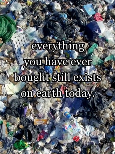Nothing you throw away ever truly disappears. Trash doesn’t vanish, it moves. Into landfills, oceans, soil, and even our bodies. In a world of overconsumption and fast waste, “away” is a myth. What we discard today stays on Earth for generations. ♻️🌍 #WasteCrisis #environment #Overconsumption #SustainabilityTok #ClimateTok