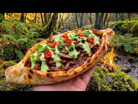 Fire Cooked Filet Steak Sandwich by the Stream
