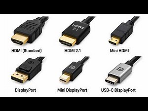 Every HDMI & DisplayPort Type Explained in 9 Minutes