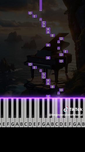 🟣 Test Drive - How To Train Your Dragon | BEGINNER Piano Tutorial ▶️ Full Video on YouTube (Link in Bio) #beginnerpiano #beginnerpianotutorial #pianobeginners #easypianosongs #pianoforbeginners