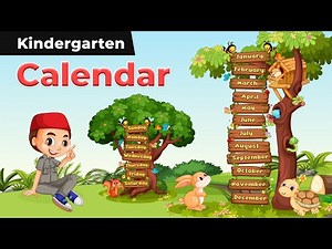 Calendar - Year, Months, Weeks And Days | Calendar for Kids | Kindergarten