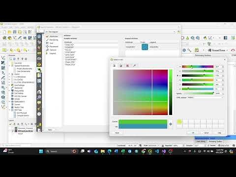 Adding Text Diagrams in QGIS