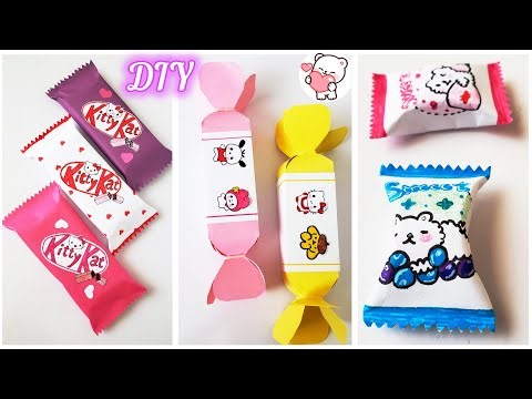 So Simple, So Cute....you'llLoveThis Candy Idea✨️🍬//DIY paper candy gift box idea// Easy paper craft