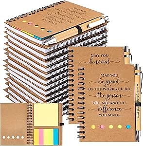 Amazon.com | Feifeiya 72 Pcs/ 24 Set Bulk Gifts for Christmas 24 oz Christmas Tumbler with Lids and Straws Xmas Pens Notepads Set Reusable Plastic Cups for Holiday Classroom Gift Party Favor Employee: Tumblers & Water Glasses