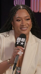 Sistas, are y’all ready for this tea?! ☕️ Crystal Renee Hayslett tells us what she hopes is next for her character, Fatima during a #BETAwards Media House exclusive interview. | Tyler Perry's Sistas