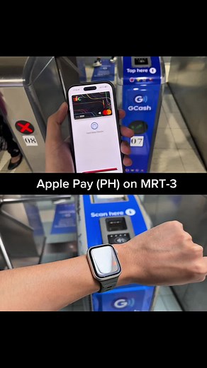 Testing Apple Pay on MRT-3 in the Philippines