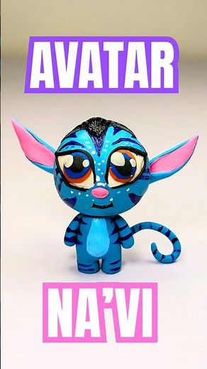 Make EPIC Avatar Na'vi Clay Sculpt in 30 Minutes or Less!