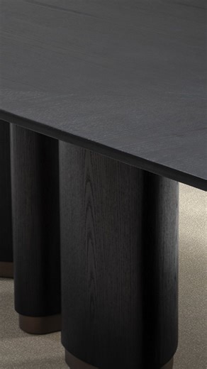 MODICO ® on Instagram: "Isla is a grand and solid dining table with a bold, sculptural base. Built from triangular forms arranged at different angles, it creates a strong yet dynamic look inspired by the natural spread of water droplets. Softly curved edges balance its bold structure, giving Isla an elegant and inviting presence. A refined collaboration by Modico × @michaellauw . . . . . . . . . . . . . . . . . #IslaDiningTable #ModicoStudio #MichaelLauw #CollectibleDesign #ContemporaryLuxury"