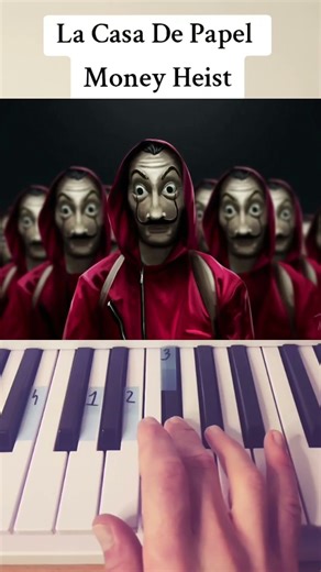 LA CASA DE PAPEL Money Heist - Piano tutorial