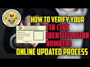PAANO MALALAMAN KUNG LEGIT ANG IYONG TAX IDENTIFICATION NUMBER (TIN)? HOW TO VERIFY TIN ONLINE?