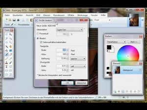 Mit Paint.Net Bilder verkleinern