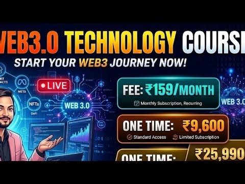 Web3.0 Technology Course Complete Information | How to Join | Rakeshroyvlogs