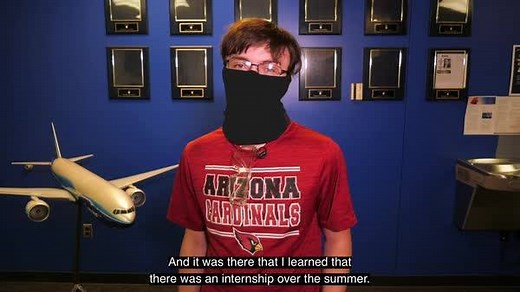 1.5K views · 48 reactions | Meet Matthew - a Core Plus Aerospace student who completed an internship this summer in Frederickson. Hear about his experience learning from Boeing experts. Our #BoeingInterns get hands-on experience exploring manufacturing careers. | Boeing in Washington | Facebook