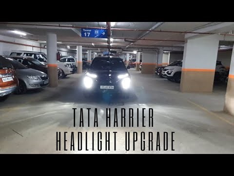 Headlight upgrade & Horn upgrade in harrier| Best performing LED headlamps| No warranty issues