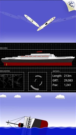 Andrea Doria VS Heavy Fog - The Disaster! You have probably heard the story of the Titanic. You may not have heard of another ocean liner sinking many years later. In this video, we take a look at that story. The story of the ocean liner, Andrea Doria. Full Video: https://youtu.be/rTpGjeqKtSw?si=7vjrUlRGc7PQQBS8 | Casual Navigation