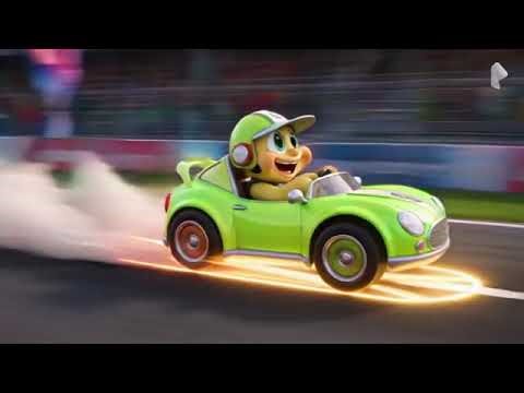 Color Changing Car Race 🚗💨 Fast Fun Animation | Shorts
