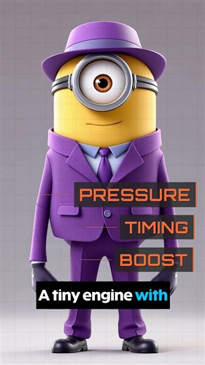 Why Bigger Engines DON'T Mean More Power —The Engineering Truth #MinionExplainer #engine #automotive