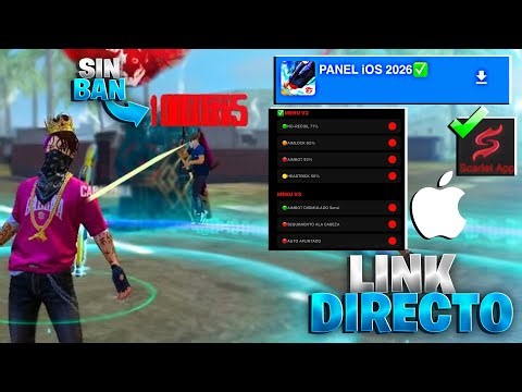 PANEL FOR IPHONE / AIMBOT FILE FOR iOS / FREE FIRE 2026✅