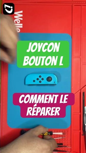 JOYCON BOUTON L COMMENT REMPLACER ET REPARER LA TOUCHE L NINTENDO SWITCH BOUTON L NE FONCTIONE PAS