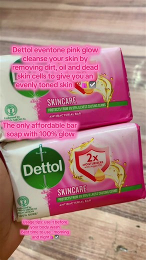Dettol Eventone Pink Glow: The Affordable Soap for Even Skin Tone