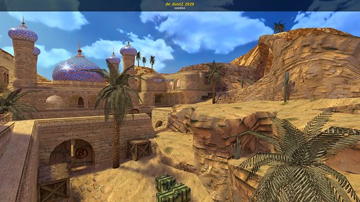 de_dust2_2020 Mod for Counter-Strike 1.6 | CS1.6 Mods