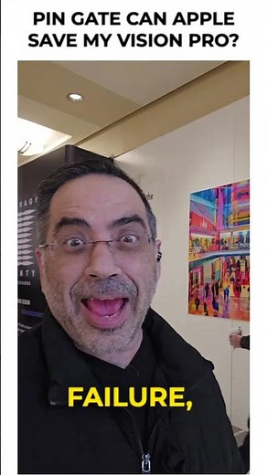 PIN GATE. Can Apple Save My VIsion Pro