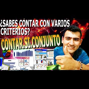 Como CONTAR en Excel con una, dos o varias CONDICIONES - [Función CONTAR.SI, CONTAR.SI.CONJUNTO]
