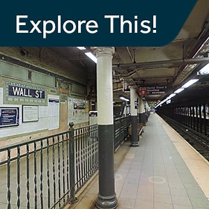 Wall Street Subway Station