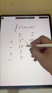 831K views · 5.8K reactions | Integration by Parts Using Tabular Method #enginerdmath #integrals #foryou | Enginerdmath | Facebook