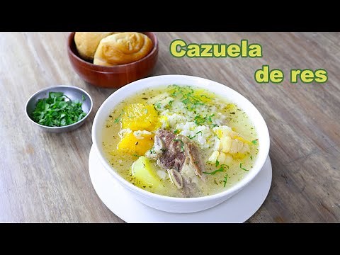 Cazuela de res - como en casa