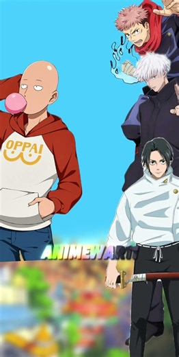 SAITAMA VS GOJO YUJI YUTA #anime #comparison #shortfeed #shortviral